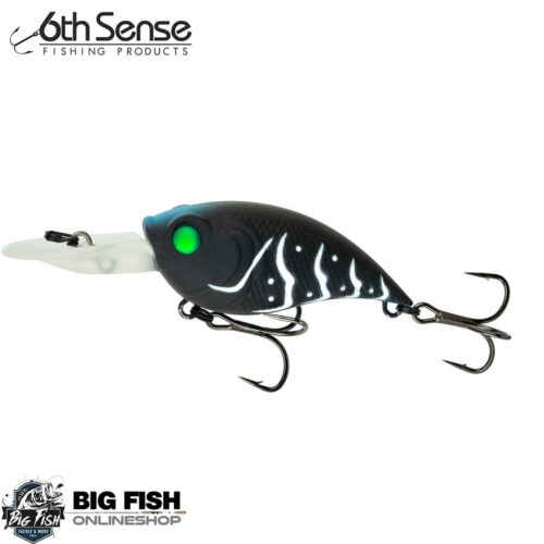 6th Sense Fishing Curve55 Black Craw