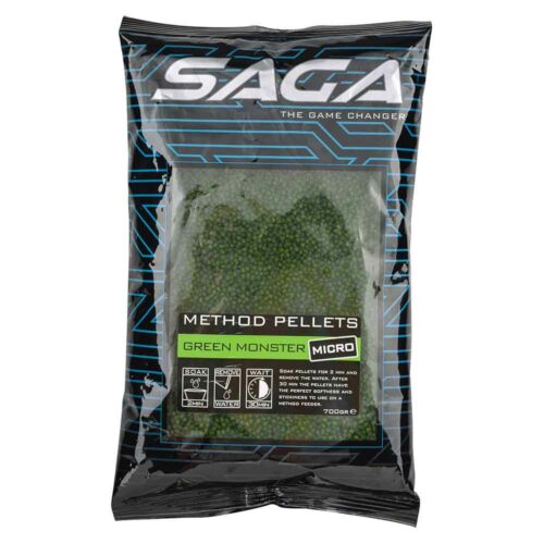 SAGA Methode Pellets Micro Green Monster